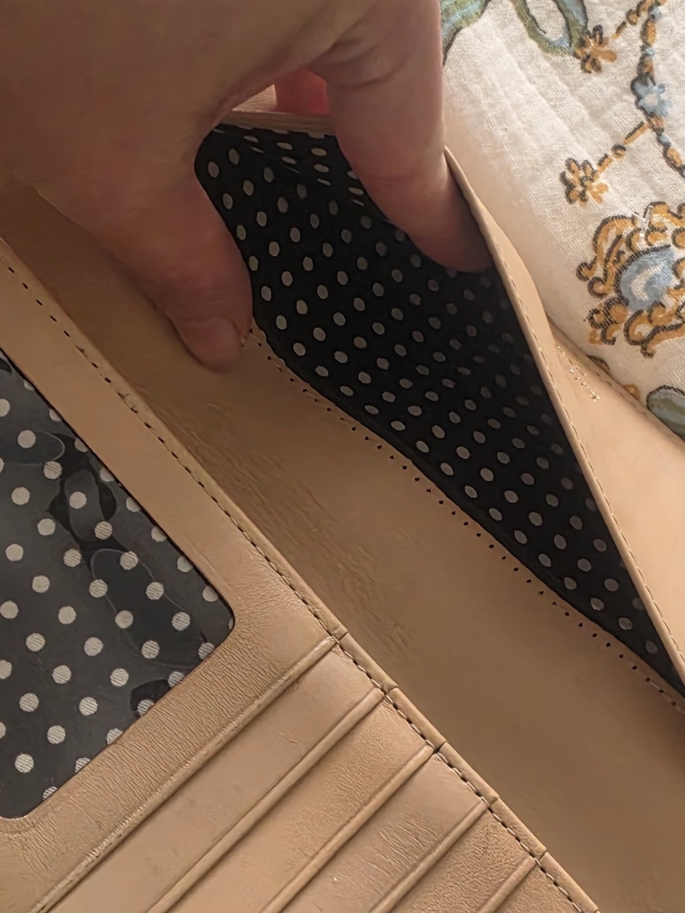 Kate Spade Blue Patent Leather Continental Wallet - Picture 5 of 5